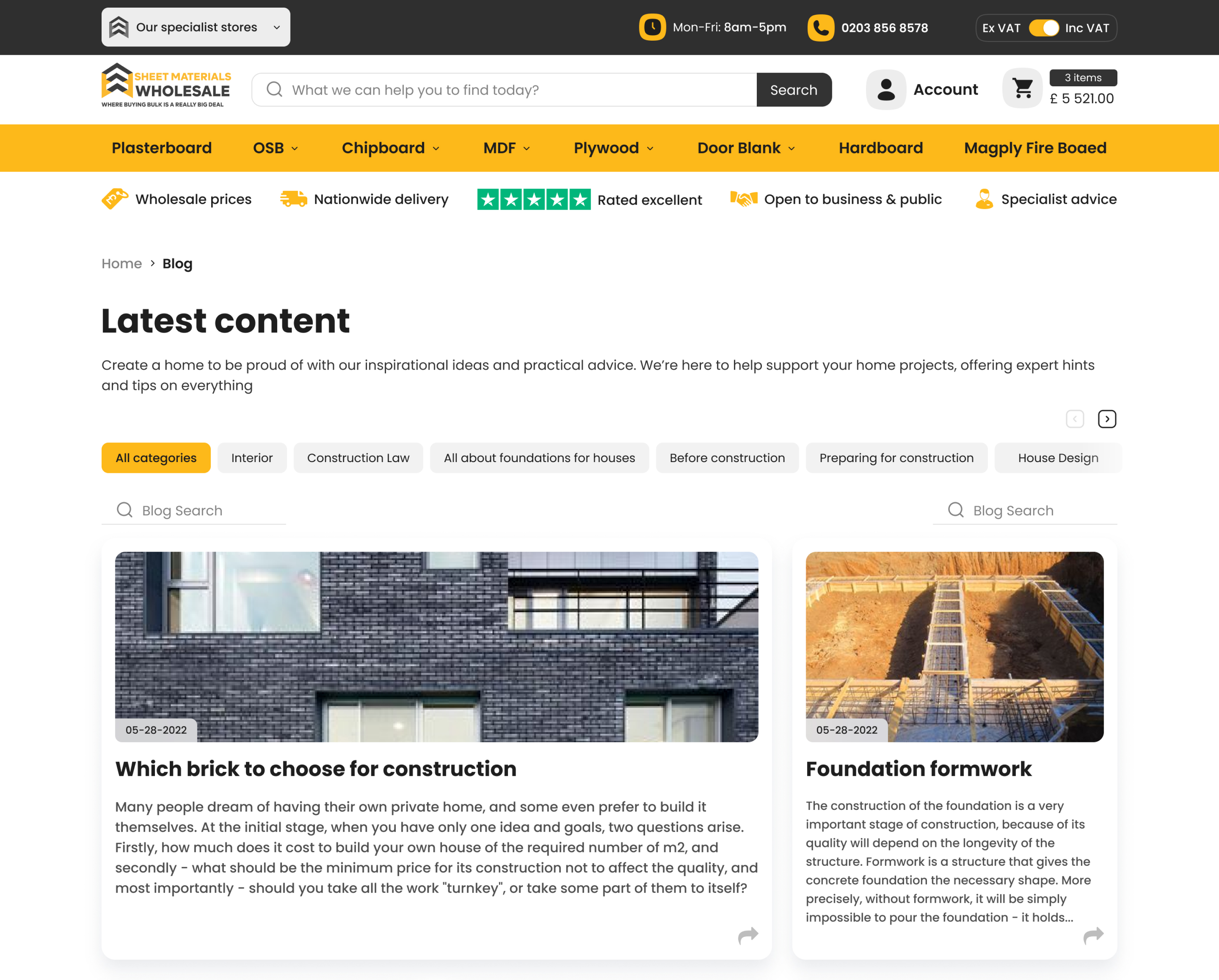 Brick Wholesale