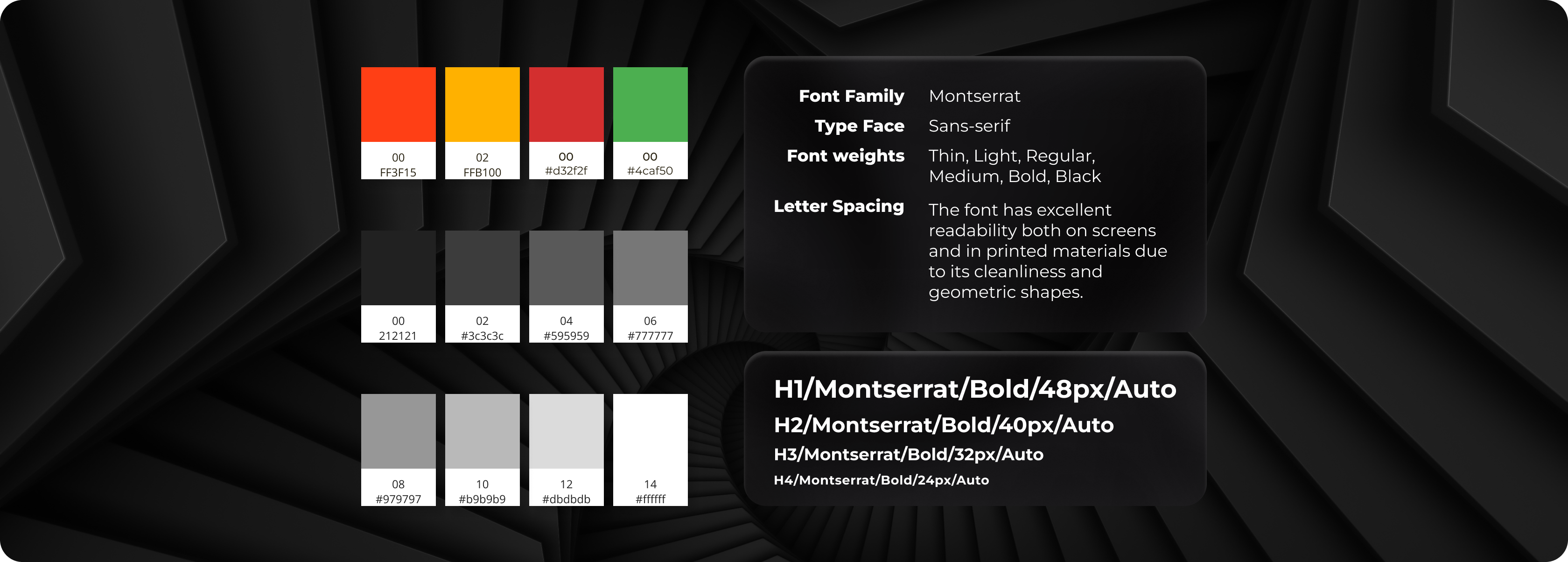 FitnessLeader color palette and typography